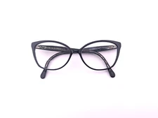 Trina Turk Eyeglasses, Frames Only, Ebony (EBNY), Aria, 54-15-140, Plastic
