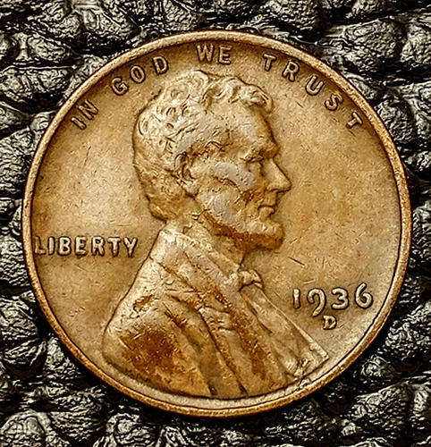 1936-D Lincoln Cent ~ XF / EF Condition ~ COMBINED SHIPPING!