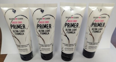 LOT OF 4 HARD CANDY SHEER ENVY PRIMER  #137 PRIMER 1.6oz NEW & SEALED
