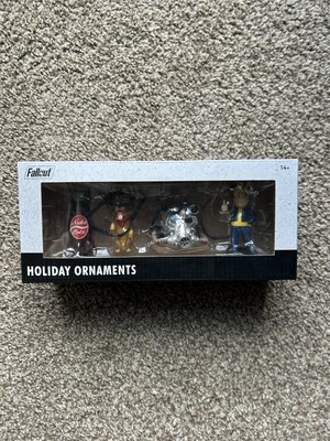 Fallout Holiday Ornaments 2017 Thinkgeek Bethesda - 4 Christmas Ornaments