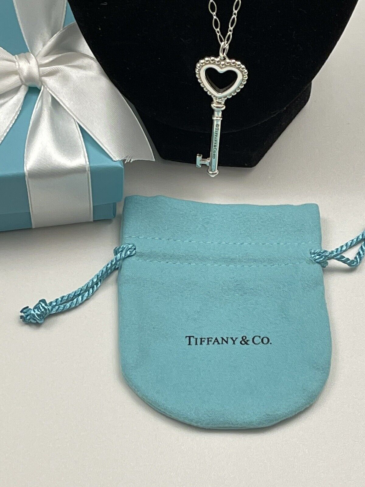 Authentic Tiffany & Co. 925 Sterling Silver Blue … - image 3
