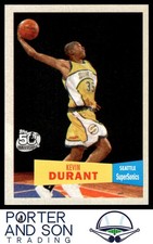 Kevin Durant [1957 Gold] #112 Prices [Rookie] | 2007 Topps 1957-58