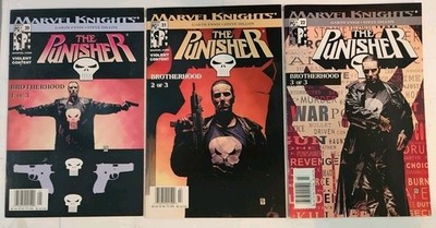 Punisher Brotherhood 1,2,3. Fn/vf
