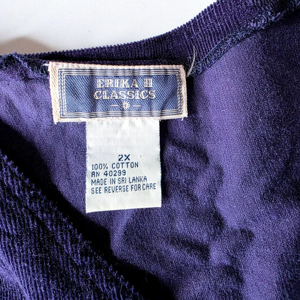 Vestido Midi De Colección Erika II Clásicos Nvy Azul Pana Dble Pecho Delantal 2xl Foto 2 de 4