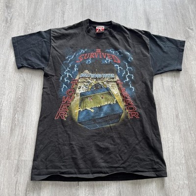 Vintage Disney Hollywood Tower of Terror Shirt Mens Large Elevator Falling