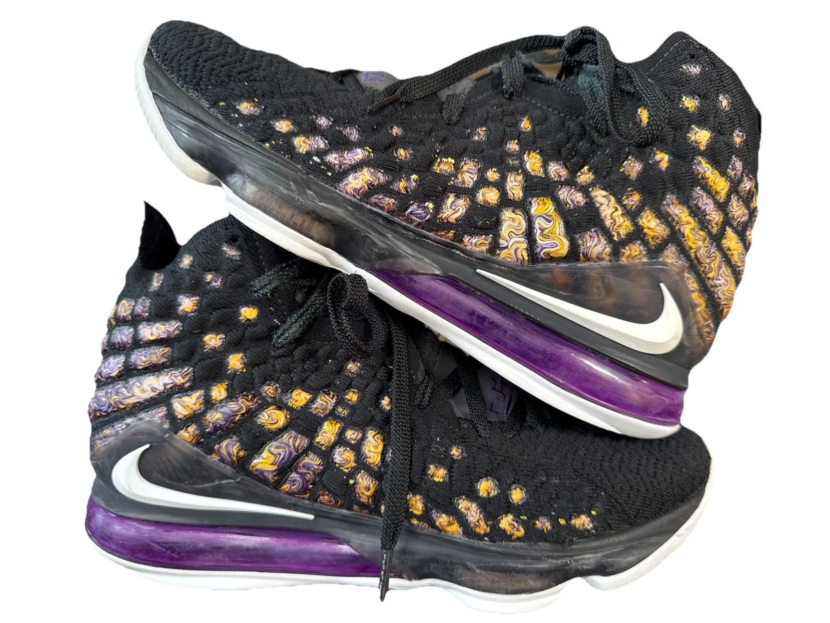 Nike LeBron 17 Lakers Basketball Shoes Men’s Size 9.5 LeBron 17 Low  main image 2