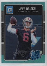 2016 Donruss Optic Rated Rookie Aqua 103/299 Jeff Driskel #174 09q5