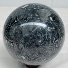 Natural Picasso Jasper Sphere Black Gray Crystal Ball Healing 3020G (6.65LB) — photo 3