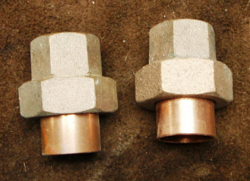 3/4" Copper / Brass Union  Lot of 2