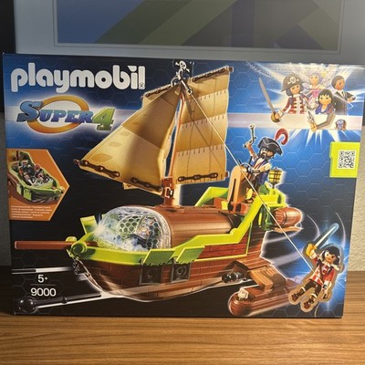 Playmobil 9000 Pirate Chameleon Ship Super 4   New Sealed Box.
