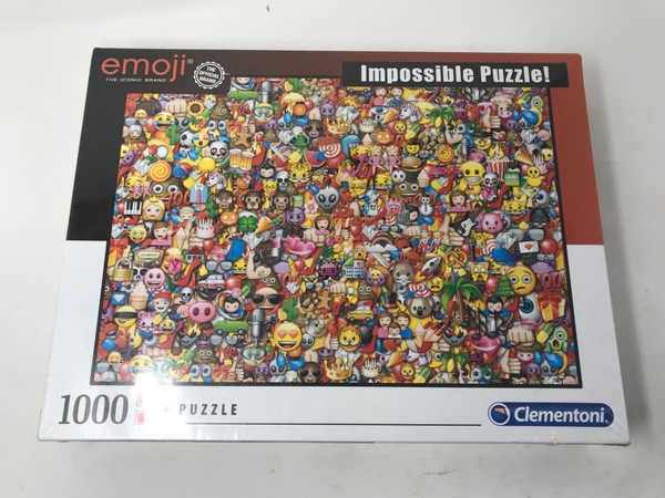 Clementoni 39388 - Emoji - Impossible Puzzle! - 1000 Teile - Neu/Ovp-image