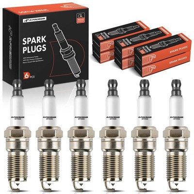 A-Premium 6x Iridium & Platinum Spark Plugs for Chevrolet Malibu 06-10 Impala