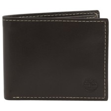 Timberland Men's Cloudy Wallet Genuine Leather Passcase
