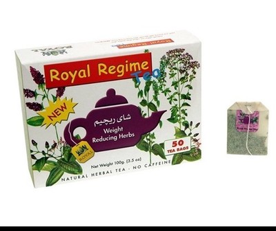 Royal Regime Tea  250 Bags Weight Loss - 5 Pack