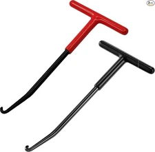 Exhaust Spring Puller Tool, T Shaped Handle Spring Hooks, Snowmobile Spring P