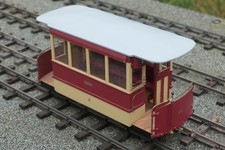 16mm scale narrow gauge Atropos Corris Falcon tramway coach SM45 garden railway