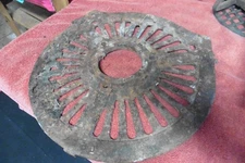 Antique Heavy Cast Iron Steampunk Water drain Cover plate