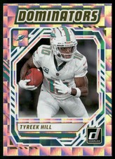 Tyreek Hill 2025 Donruss #DOM-THL Dominators  Miami Dolphins