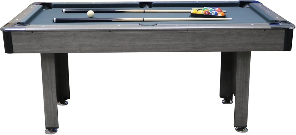 6FT Full Size Pool Table Ball Return System Home Billiards Set (S) | eBay