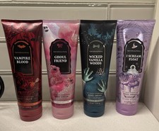 bath body works halloween collection body cream Lots 4 Vampire Ghoul Float NE