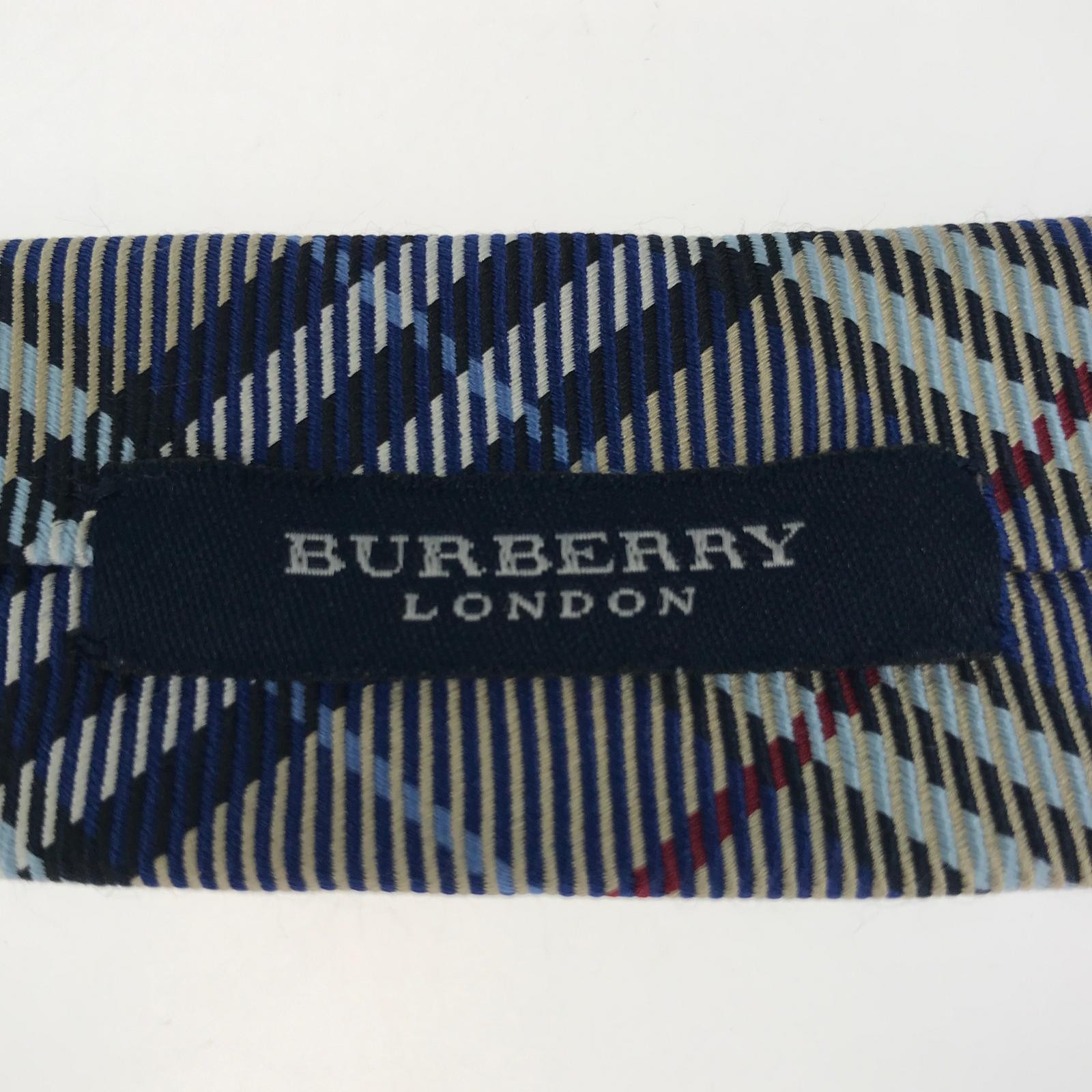 BURBERRY LONDON silk checktie/Blue thumbnail 3