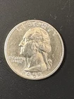 1955-D Washington Quarter Uncirculated 90% Silver BU