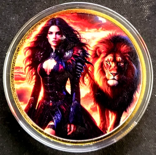 Hayleybug Mint PRIDEBOUND 1oz 24k Gold Enhanced Silver Round Mintage 1/5 RARE