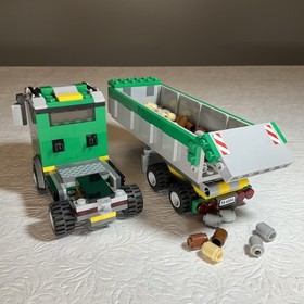LEGO City 4204 &lsquo;The Mine&rsquo; Loader Vehicle Dump Truck (Book 1 Only) Complete
