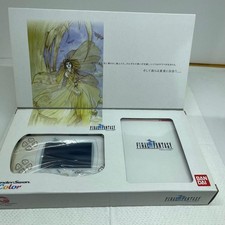 BANDAI WonderSwan Color Final Fantasy It's in Working condition White Color