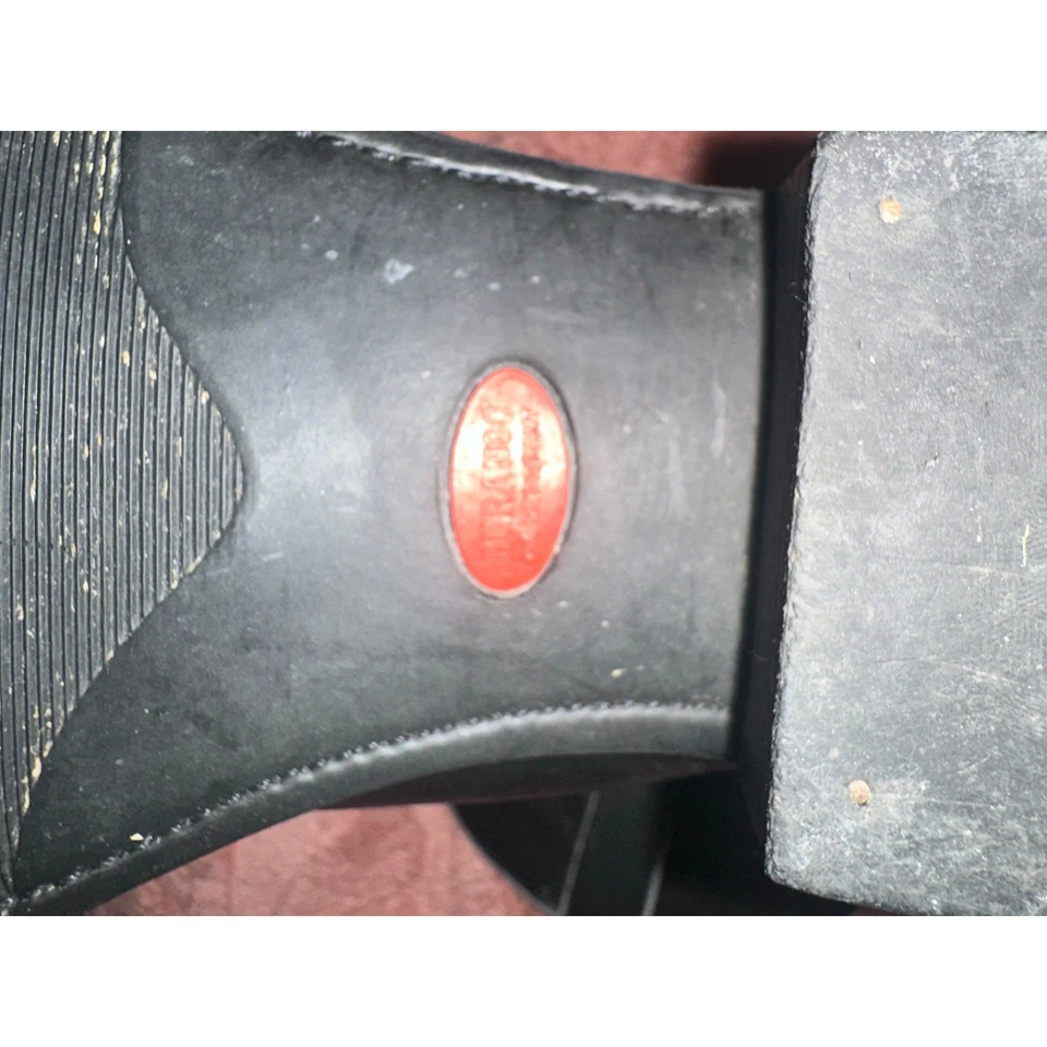 Botas Roper Durango de cuero negras para hombre - talla 9D Foto 4 de 4