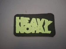 Glow In The Dark Heavy Nopal Band Patch Black And Green