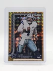 DAK PRESCOTT 2025 TOPPS CHROME GOLD GEOMETRIC REFRACTOR /50 #79 COWBOYS Q3562