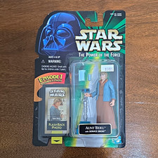 Hasbro Star Wars Power of the Force Aunt Beru Action Figure Flashback Photo 1998