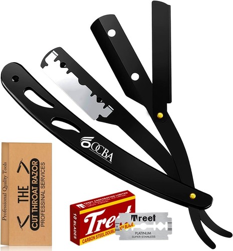 BARBER CUT THROAT STRAIGHT SALON SHAVING RAZORS SHAVE RASOIRS RASOI