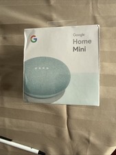 Google Home Mini GA00275-US Smart Speaker Aqua BRAND NEW Sealed