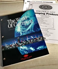 1998 DESTACO Clamping Products Comprehensive Catalog + price sheet DE-STA-CO C1