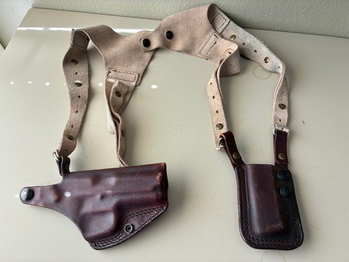 Pro Line (Kramer Leather), RH, Horsehide Shoulder Holster, S&W Mod. 3913 or 3914