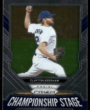 2021 Panini Prizm #CS2 Clayton Kershaw Championship Stage