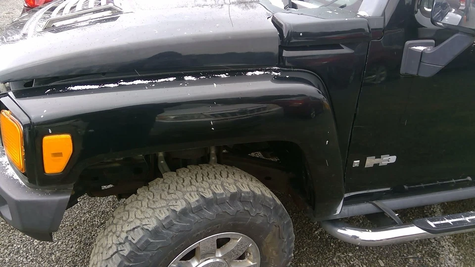 06 HUMMER H3 Fender Lh Black Paint Code=41u NO SHIPPING(No Shipping) Foto 2 de 4