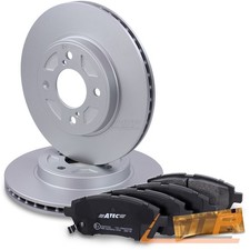 BREMSSCHEIBEN BELÜFTET Ø252 + BREMSBELÄGE VORNE FÜR SUZUKI SWIFT 5 BALENO AB 16-