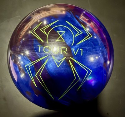 🎳 HAMMER BLACK WIDOW TOUR V1 – 14 lbs, Used (Single Drill, 15