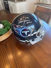 Warren Moon Signed Tennessee Titans Speed Full Size NFL Helmet "HOF 06"