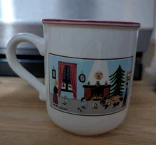 VILLEROY & BOCH Naif Christmas Mug Porcelain Coffee Cup