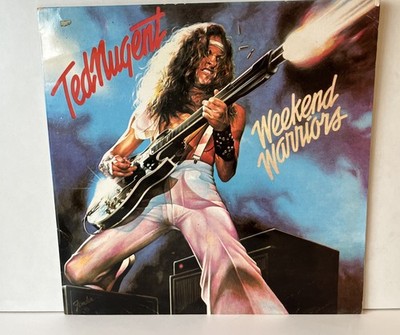 Ted Nugent Weekend Warriors  Vinyl LP 1978 Portuguese Pressing Hard Rock Vgc