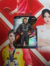 2024 Topps Finest Formula 1 Die-Cut Juan Manuel Correa /99