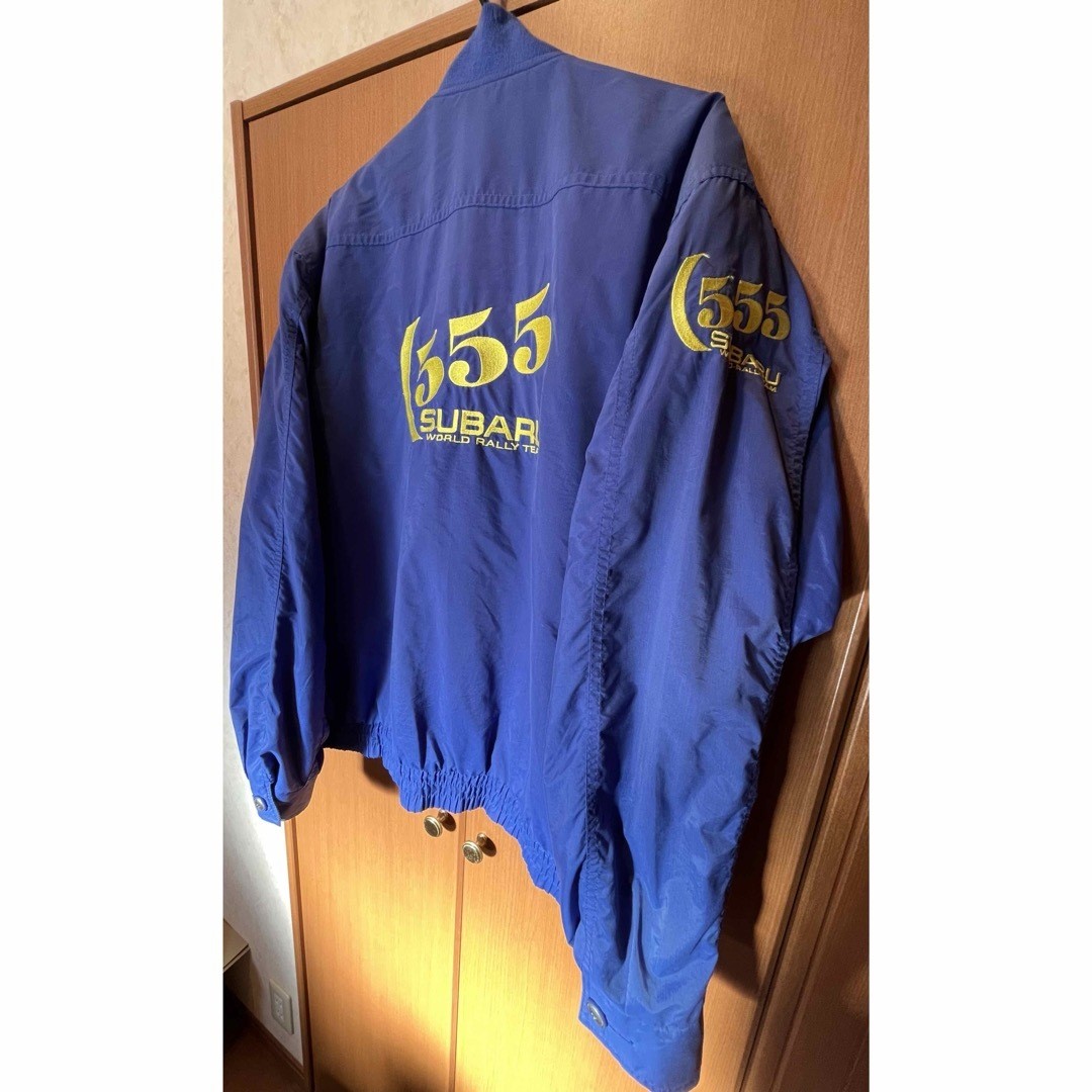 Subaru World Rally Team 555 WRC STI Jacket Blue Size M Tecnica