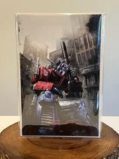 TRANSFORMERS #1 CLAYTON CRAIN W/RED SIG NYCC 2025 EXCL VIRGIN VARIANT LTD 66/500