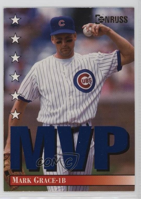 1994 Donruss MVP Mark Grace #2 6ly