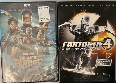 Lot of 7 Marvel Superhero Movies DVD & Blu-ray Sealed