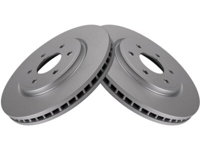 TRQ 37FZ96P Front Brake Rotor Set Fits 2009-2012 Suzuki Equator 4.0L V6